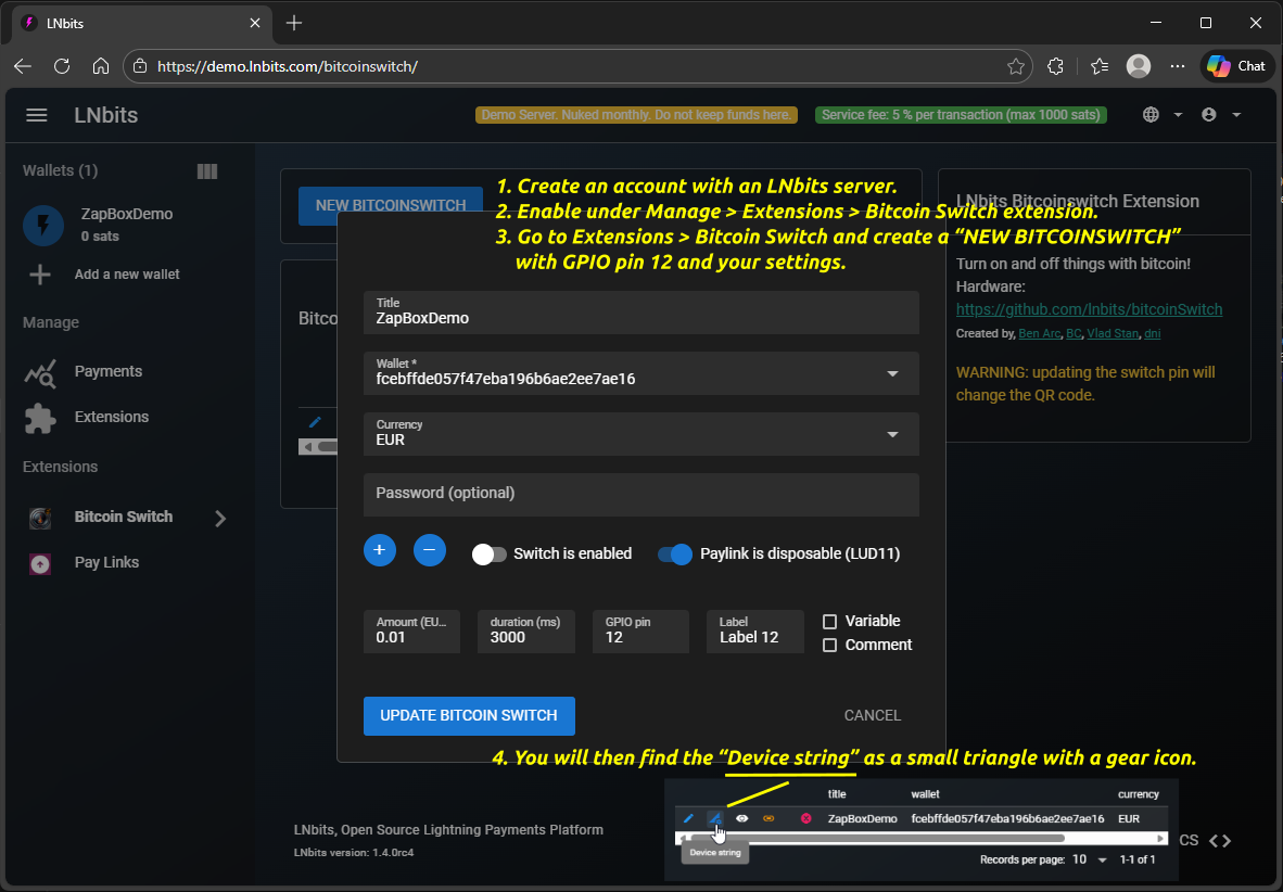 Help - Device String